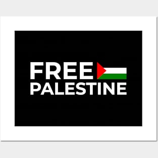 Free Palestine Flag Posters and Art